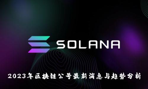 2023年区块链公号最新消息与趋势分析